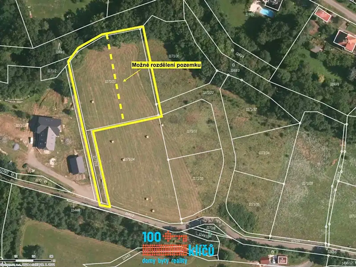Prodej stavebního pozemku 3200 m²