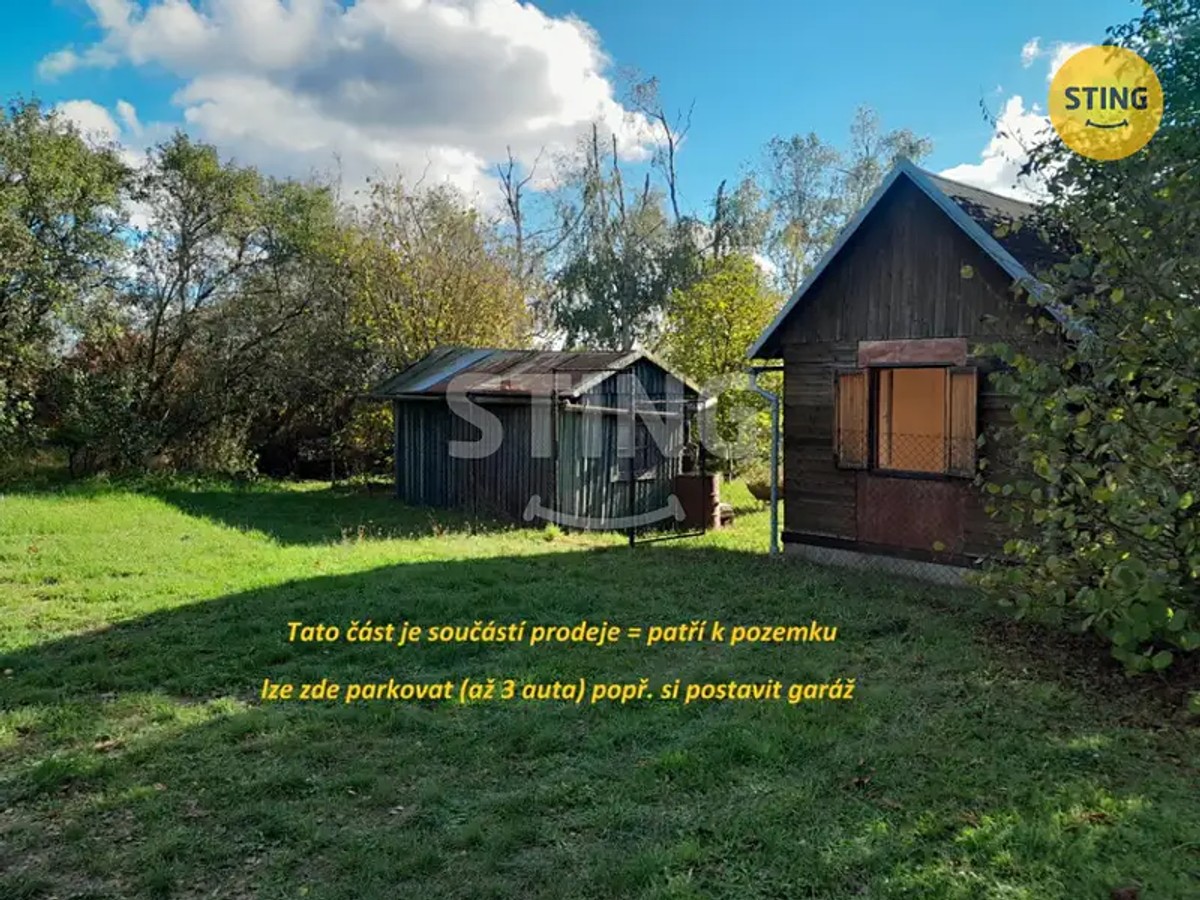 Prodej chaty 20 m², pozemek 616 m²