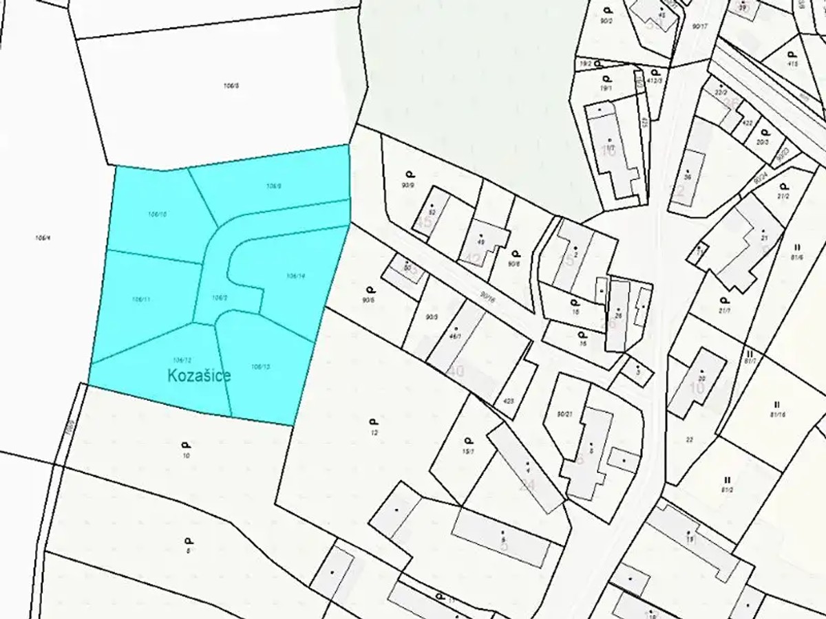 Prodej stavebního pozemku 808 m²