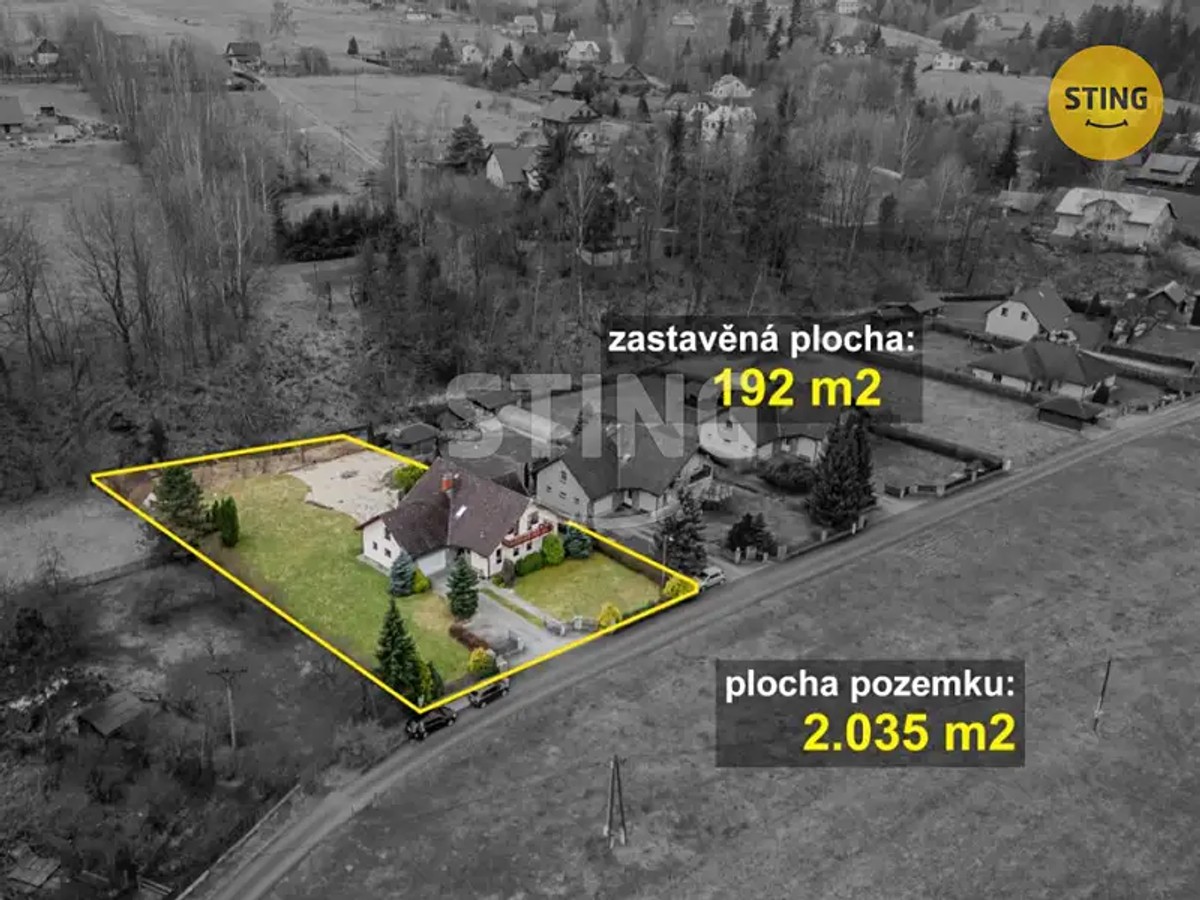 Prodej domu 240 m², pozemek 2035 m²