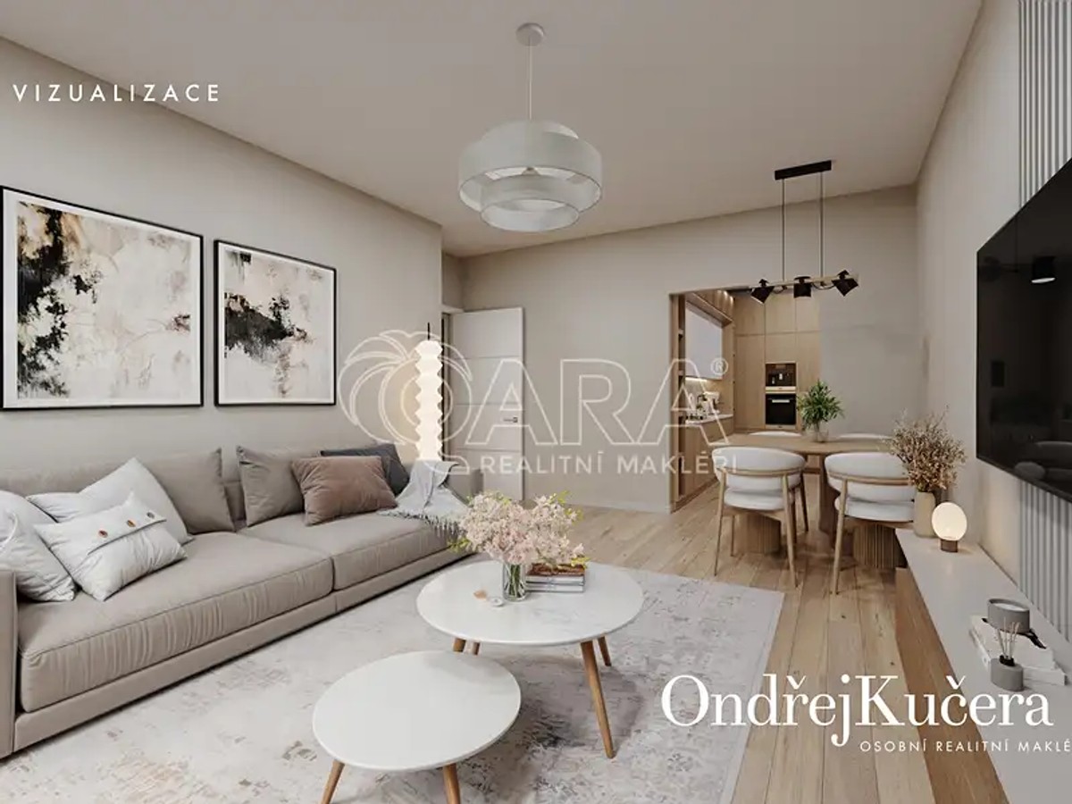 Prodaný byt 3+kk 65 m²