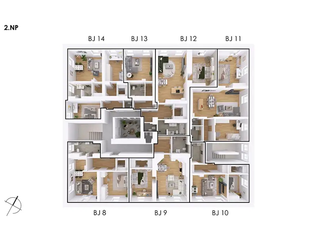 Prodej bytu 3+kk 75 m²