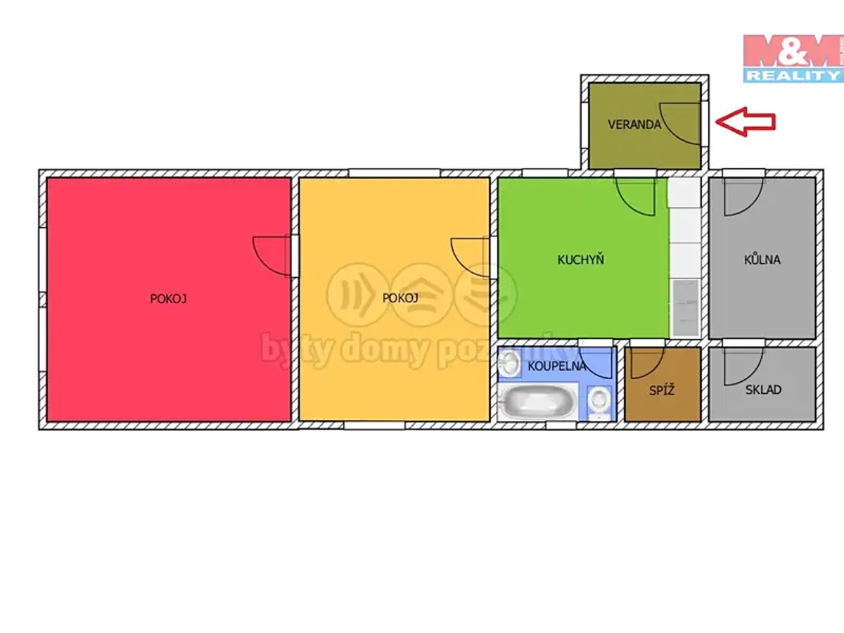 Prodej domu 63 m², pozemek 468 m²