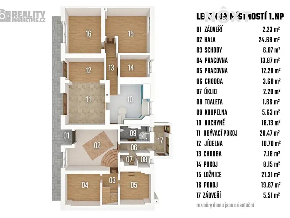 Prodej domu 396 m², pozemek 1682 m²