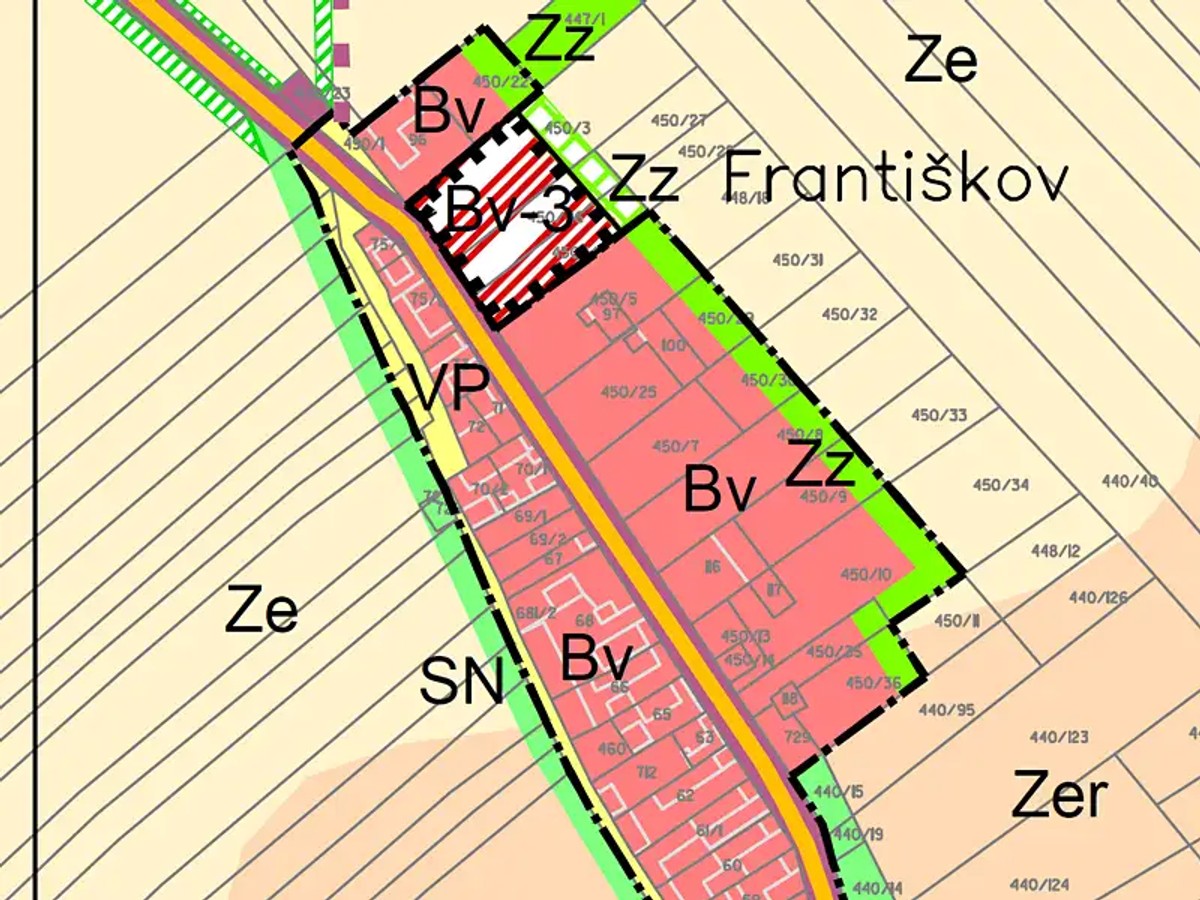 Prodej stavebního pozemku 984 m²