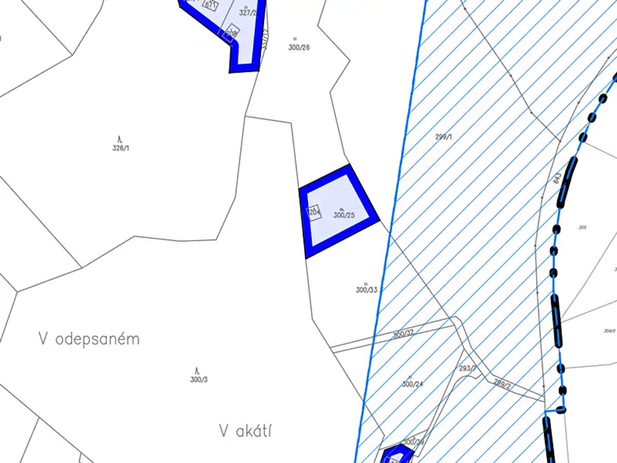 Prodej stavebního pozemku 1864 m²