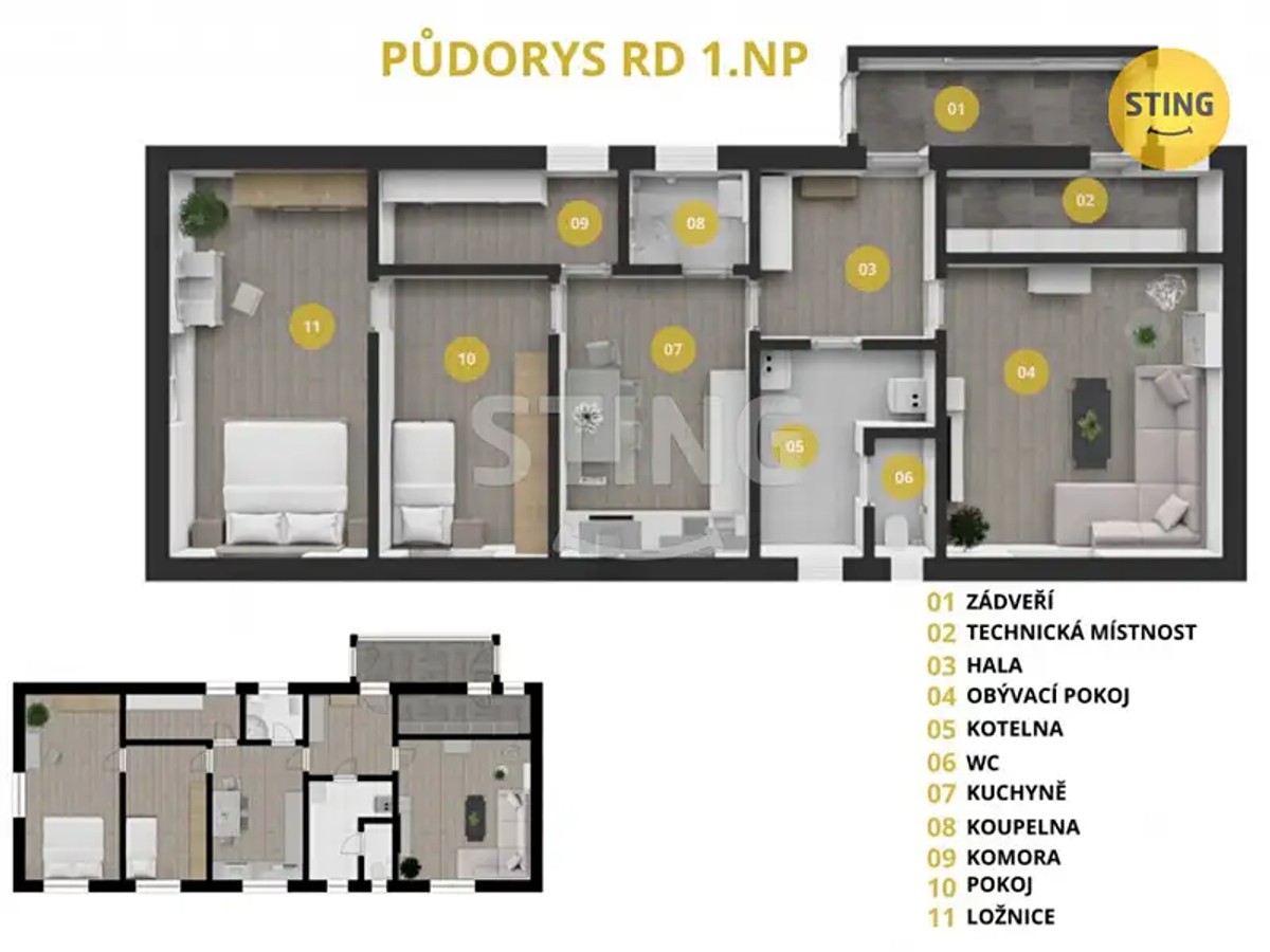 Prodej domu 223 m², pozemek 446 m²