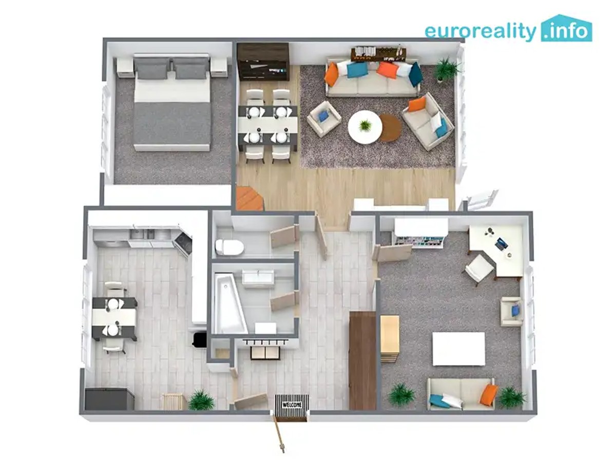Prodej bytu 3+1 70 m²