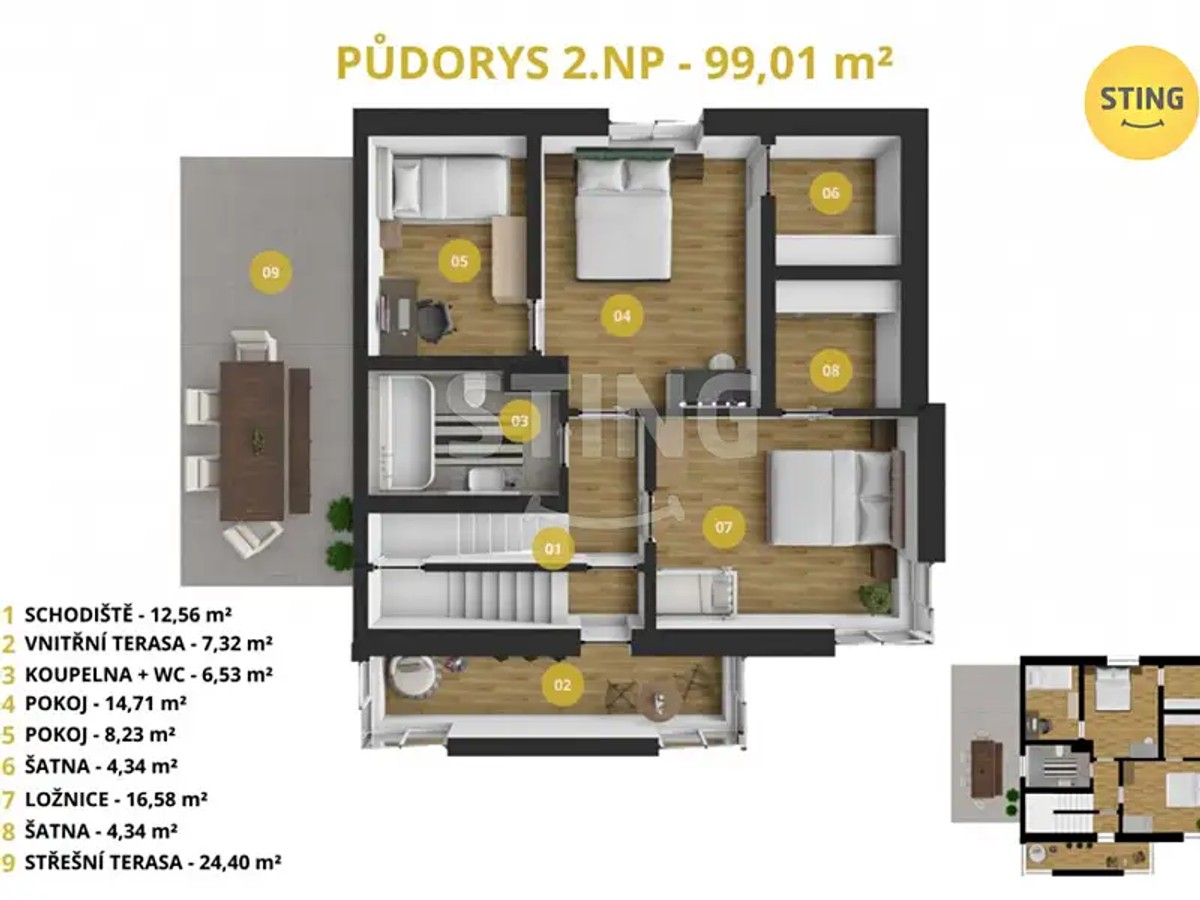 Prodej domu 164 m², pozemek 474 m²