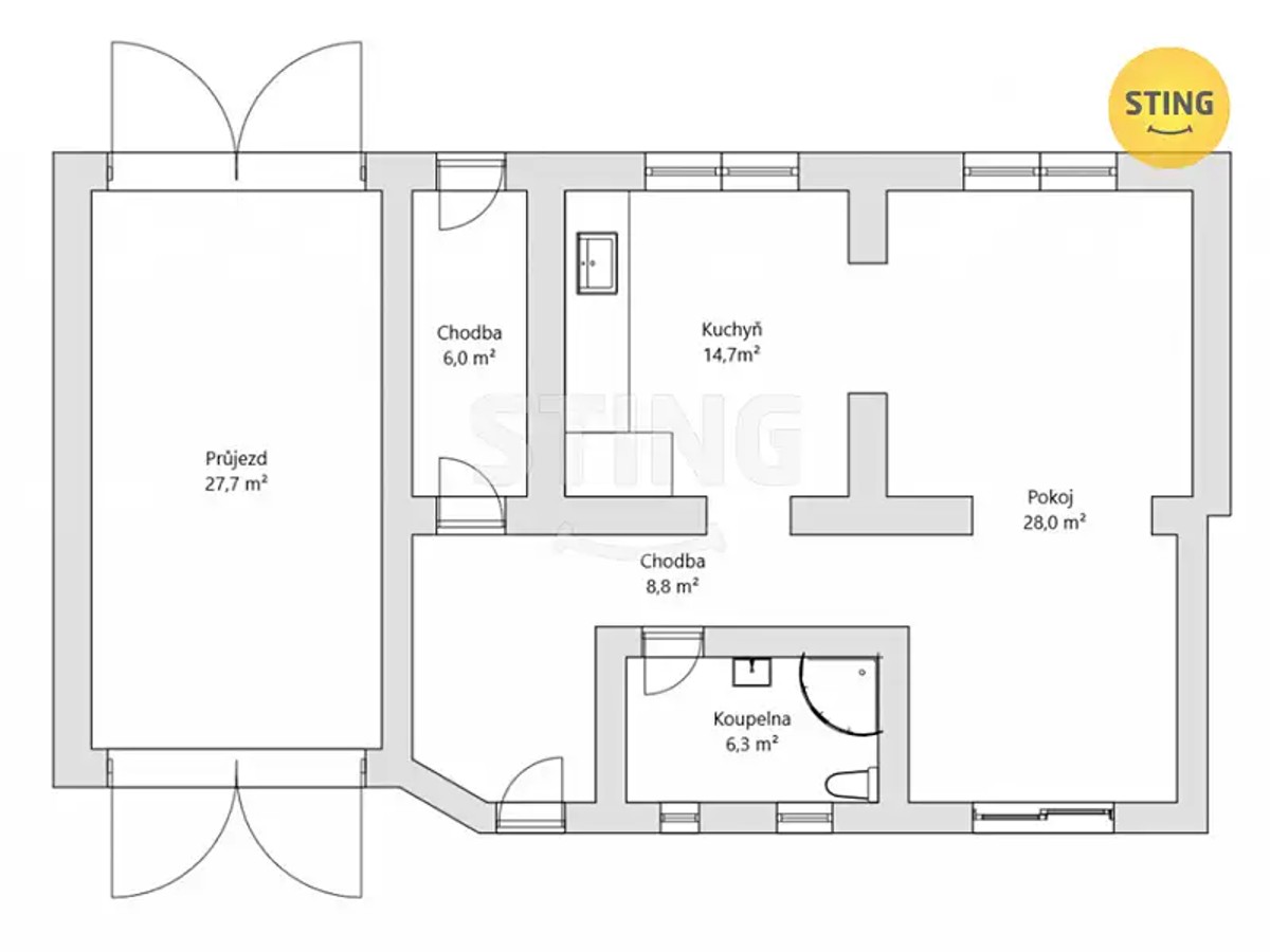 Prodej chalupy 100 m², pozemek 950 m²