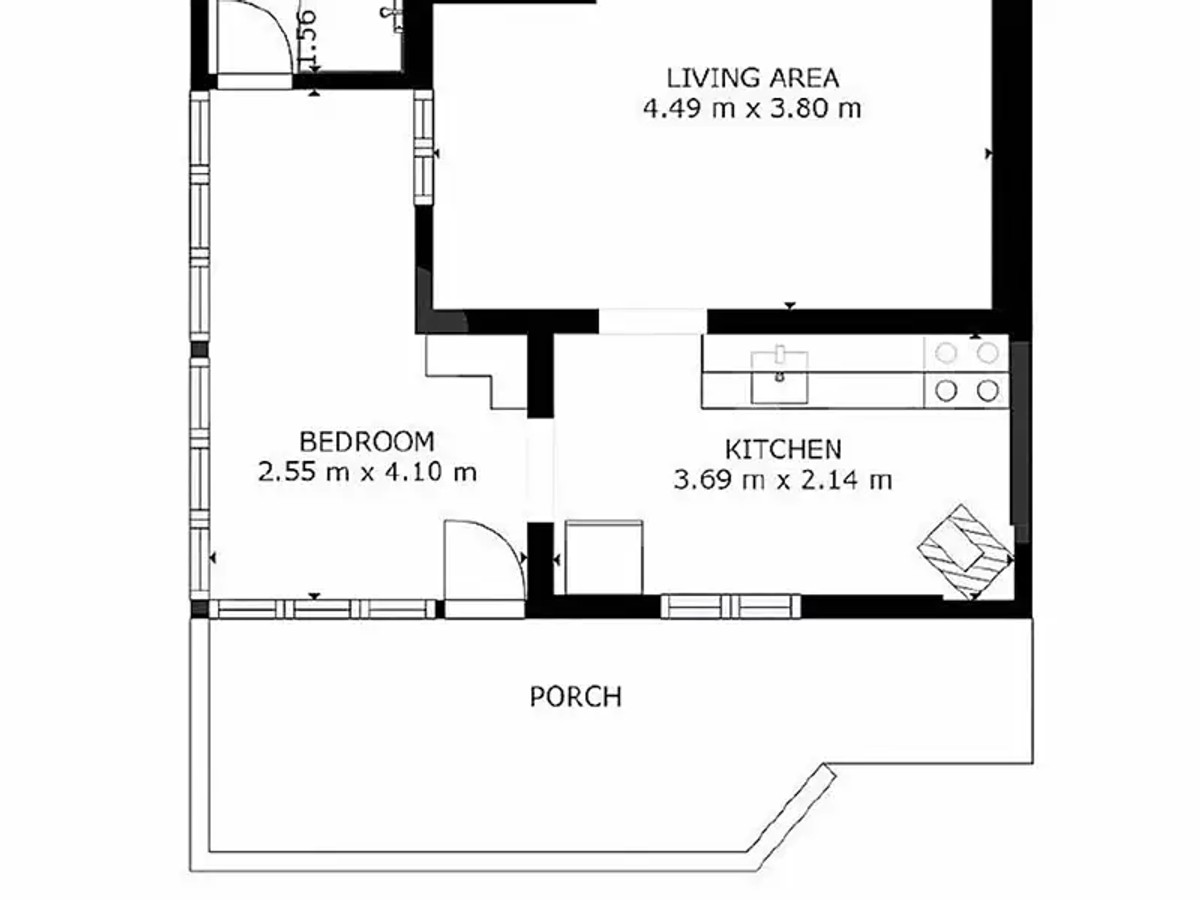 Prodej chaty 50 m², pozemek 792 m²