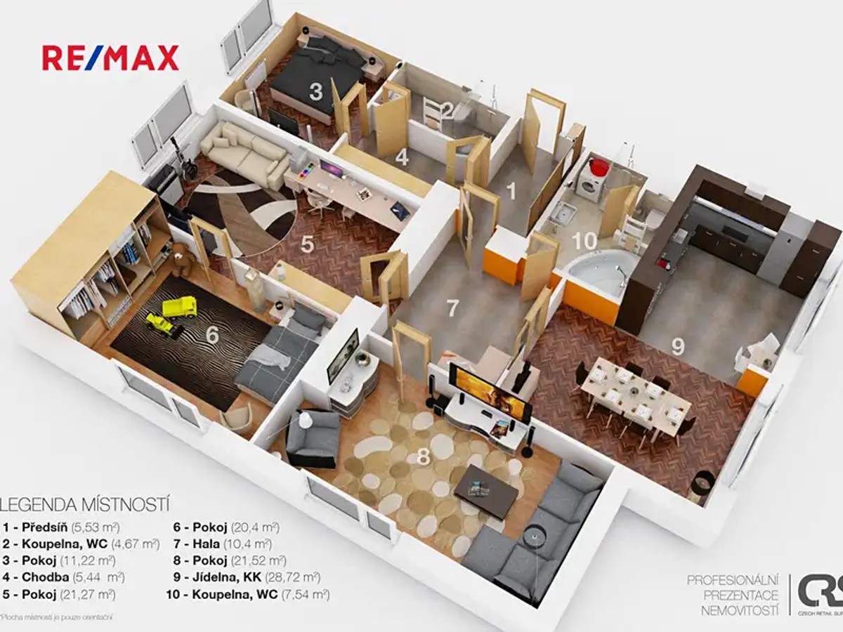 Prodej bytu 4+1 138 m²