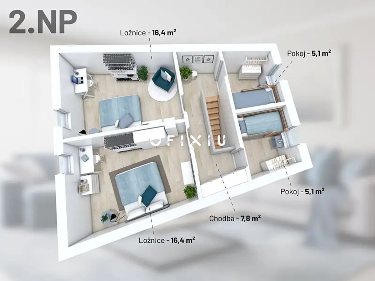 Prodej chaty 110 m², pozemek 1445 m²