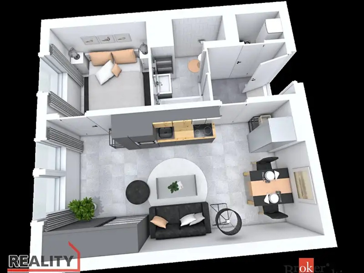 Prodej bytu 2+kk 38 m²