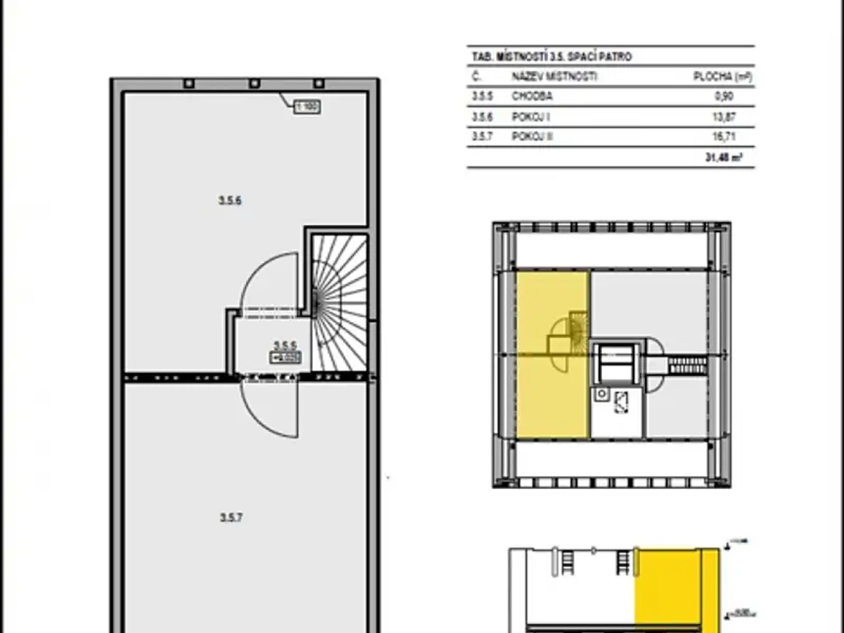 Prodej bytu 2+kk 48 m²