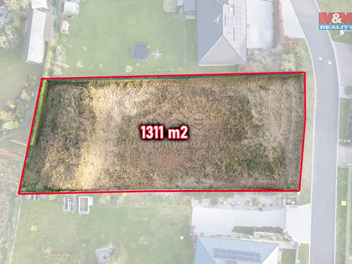 Prodej stavebního pozemku 1311 m²
