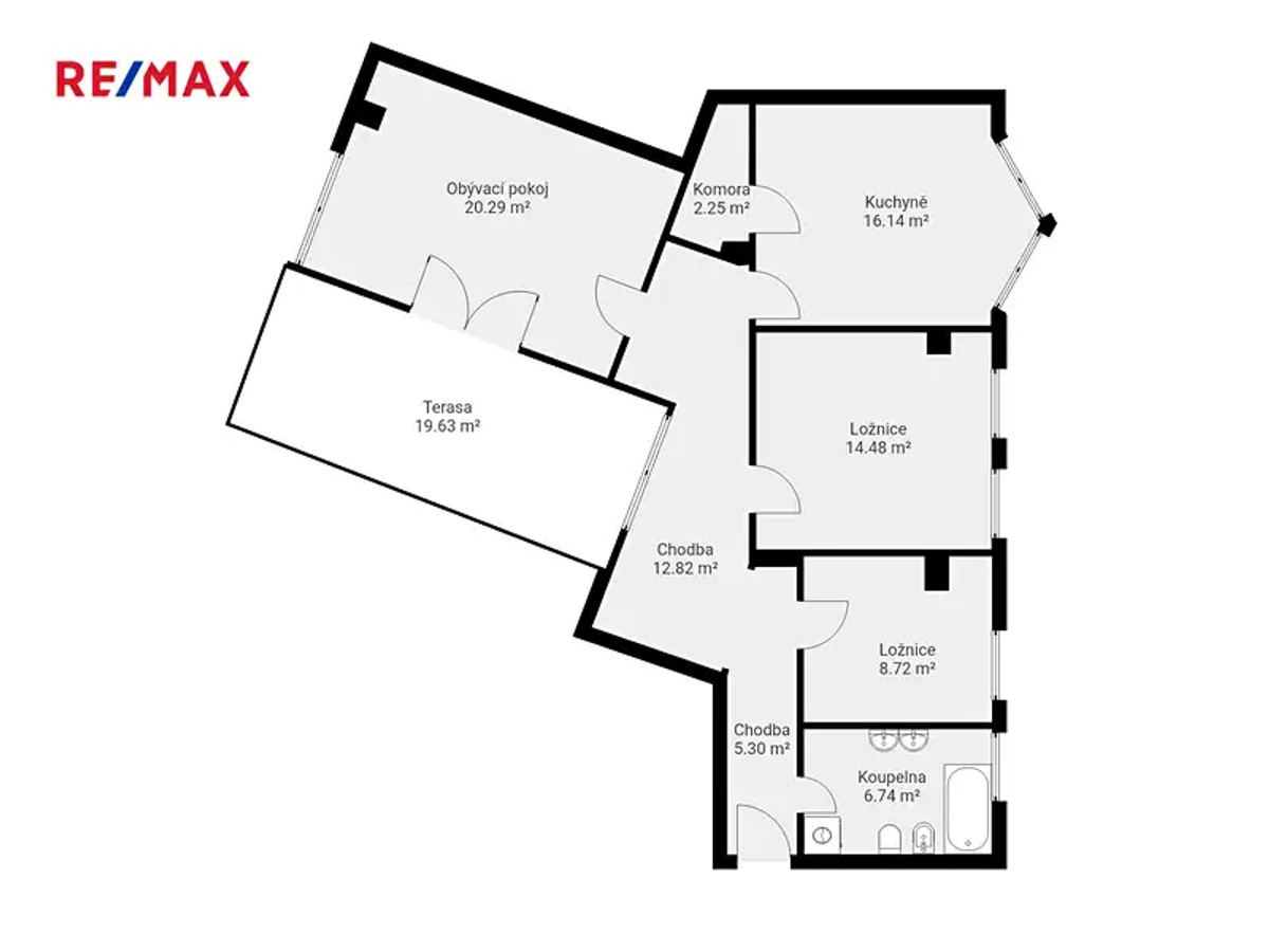 Prodej bytu 3+1 94 m²
