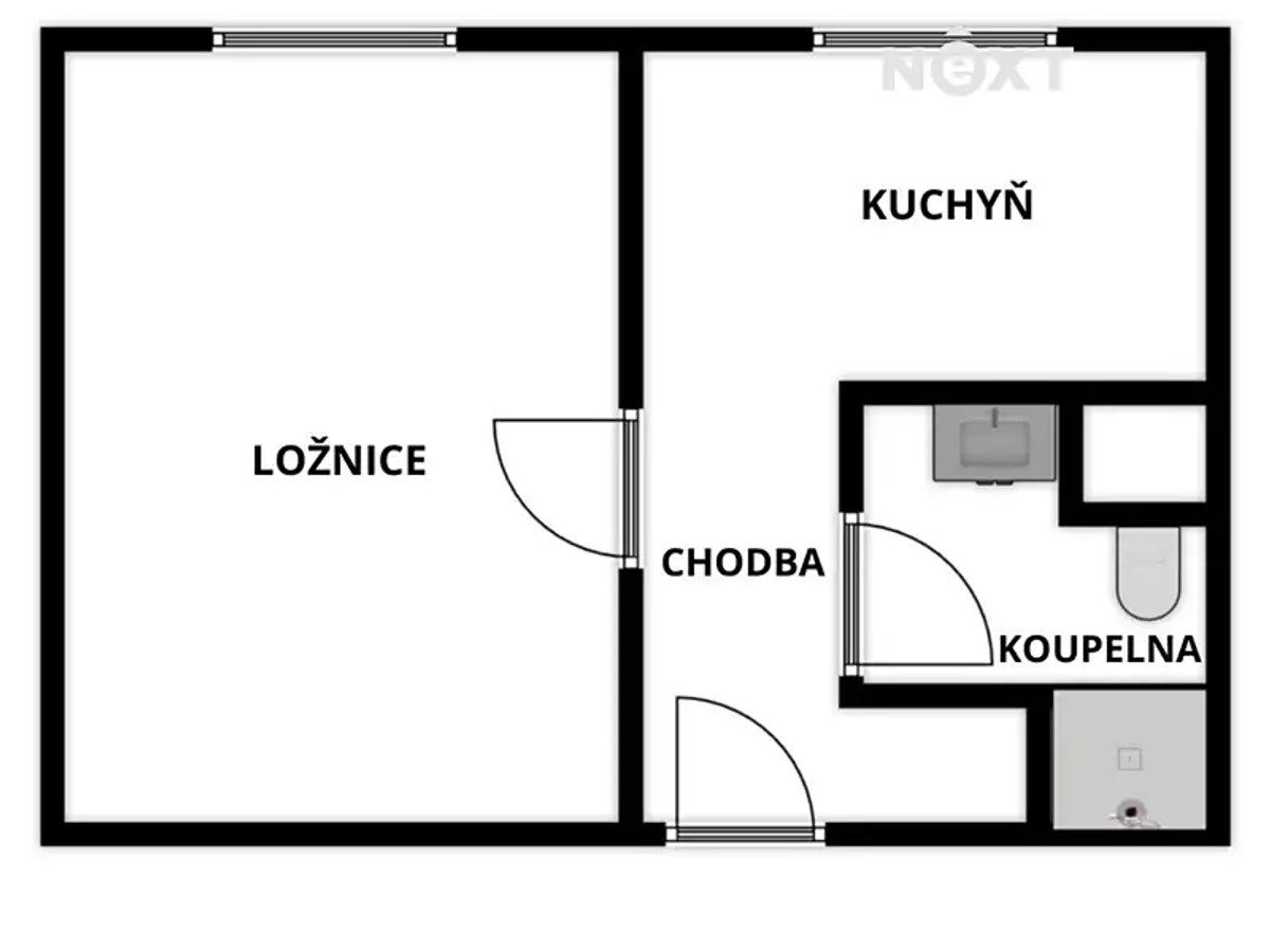 Prodej bytu 1+1 35 m²