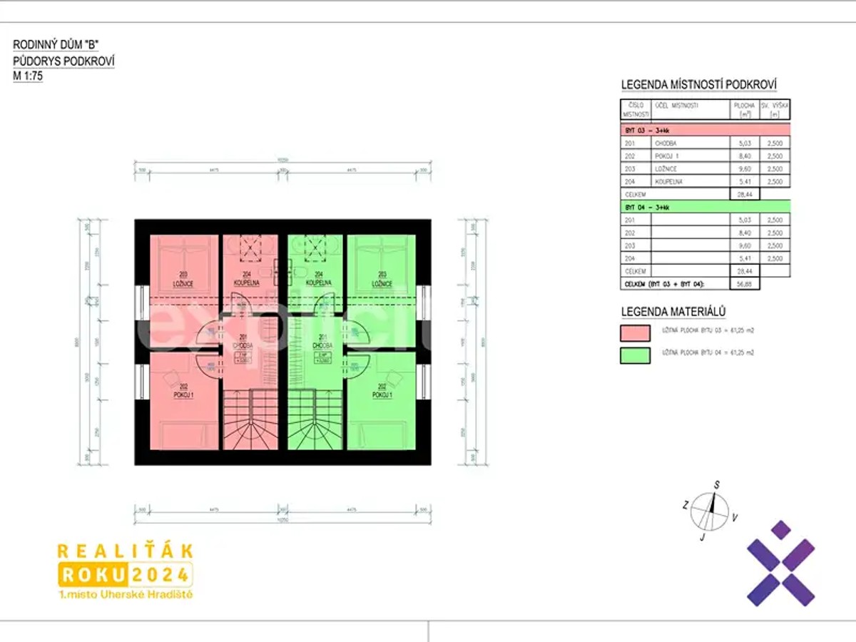 Prodej bytu 4+kk 102 m²