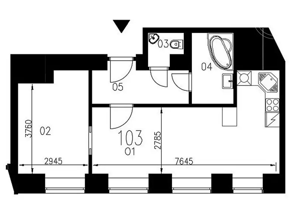 Prodej bytu 2+kk 52 m²