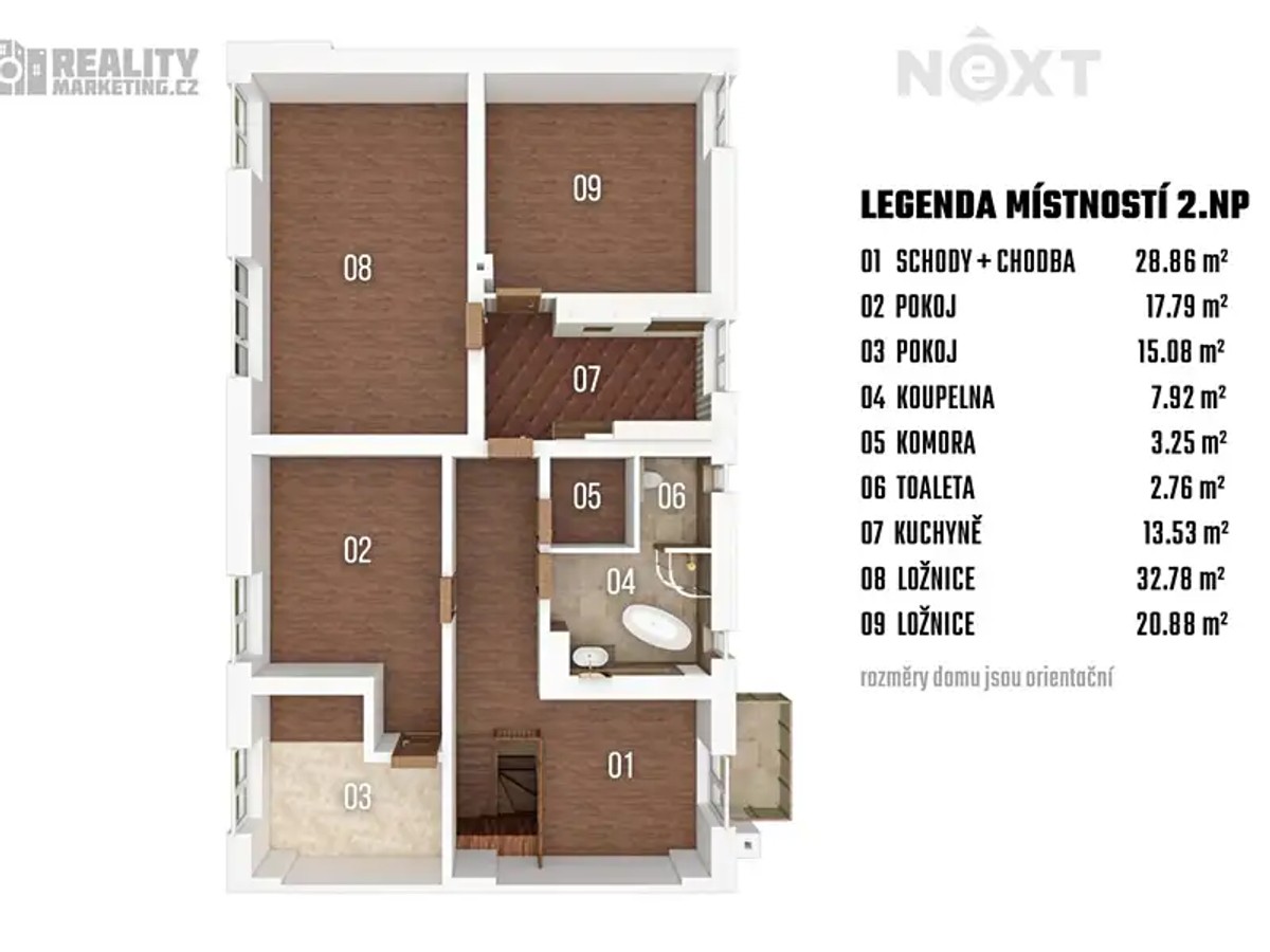 Prodej domu 396 m², pozemek 1682 m²