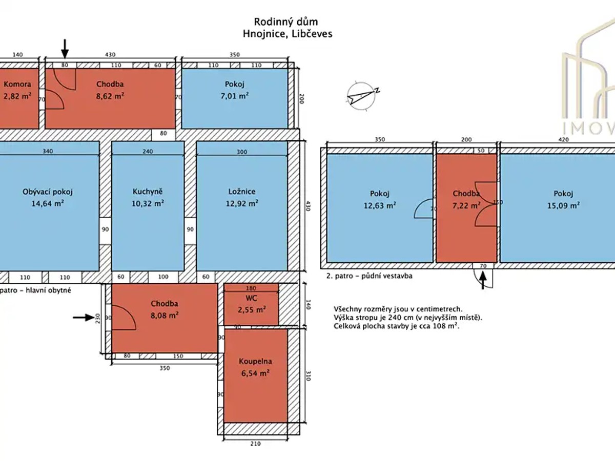 Prodej domu 108 m², pozemek 356 m²