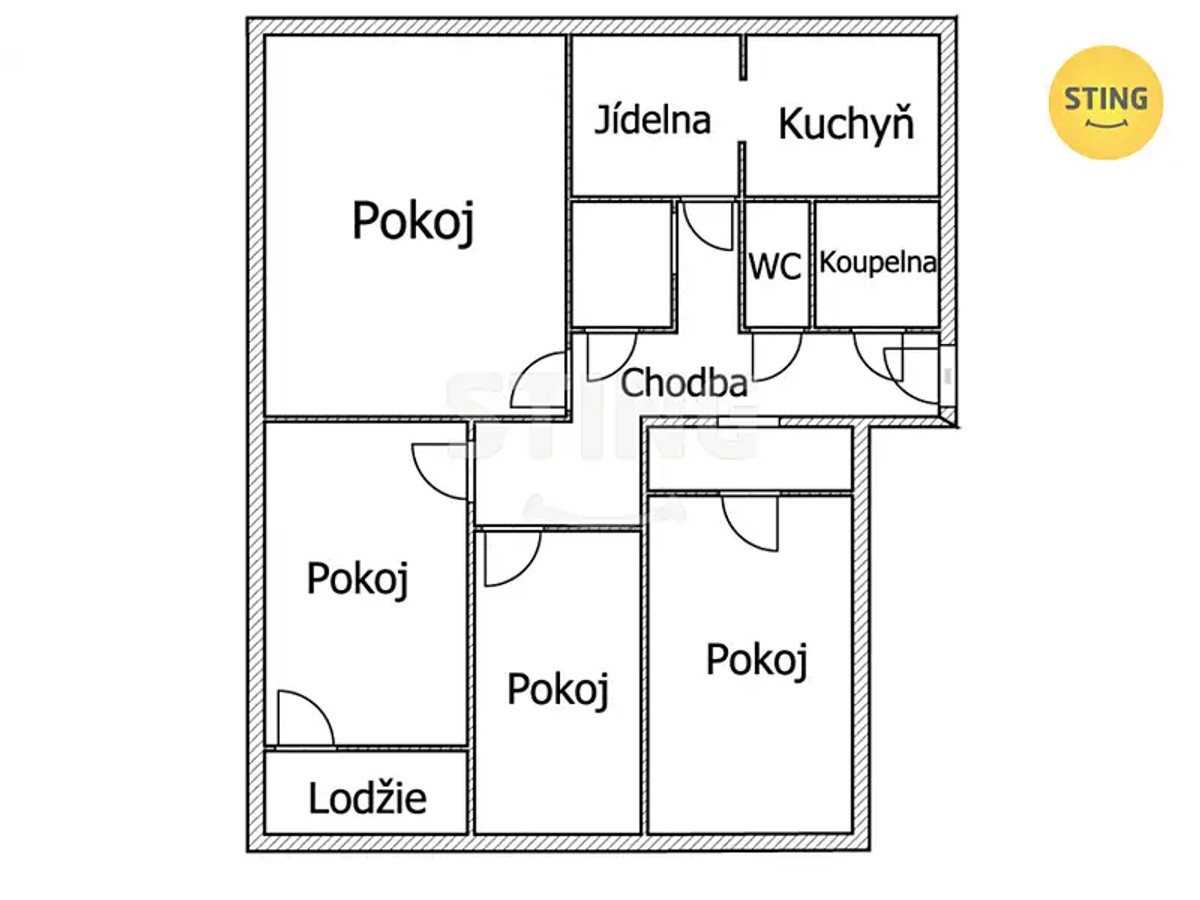 Prodej bytu 4+1 87 m²