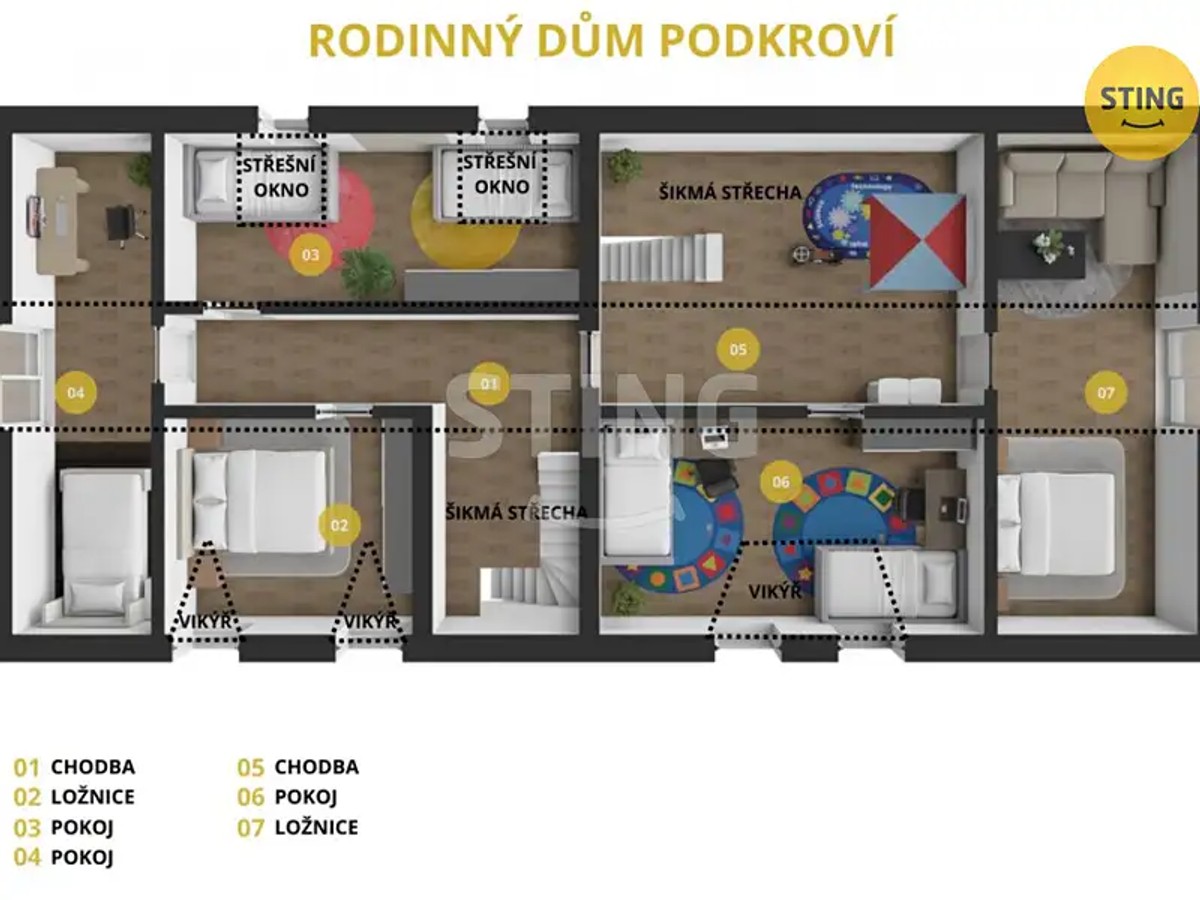 Prodej chalupy 150 m², pozemek 860 m²