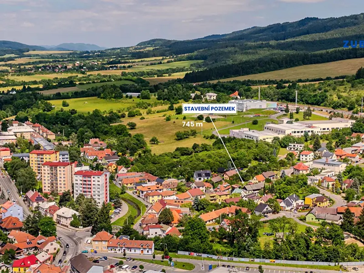 Prodej stavebního pozemku 745 m²