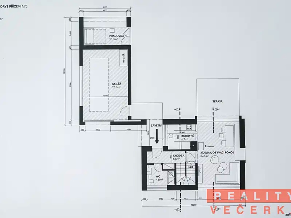 Prodej domu 120 m², pozemek 710 m²