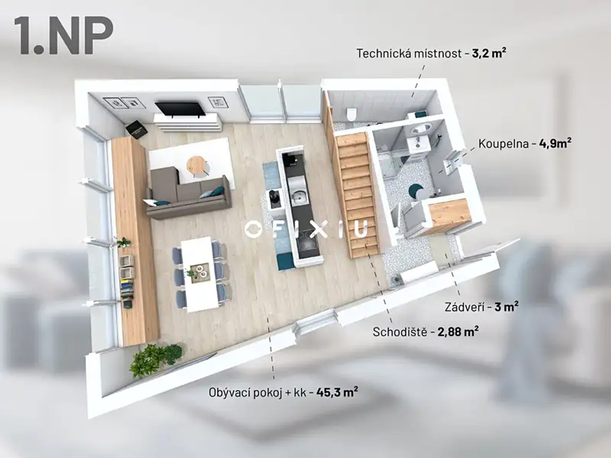 Prodej chaty 110 m², pozemek 1445 m²
