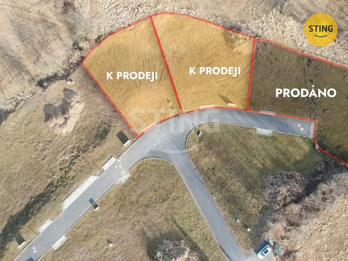 Prodej stavebního pozemku 1077 m²