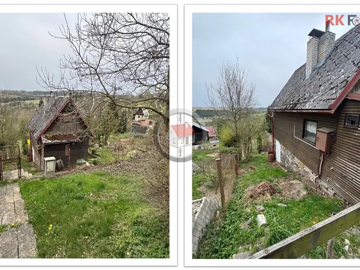 Prodej chaty 50 m², pozemek 304 m²