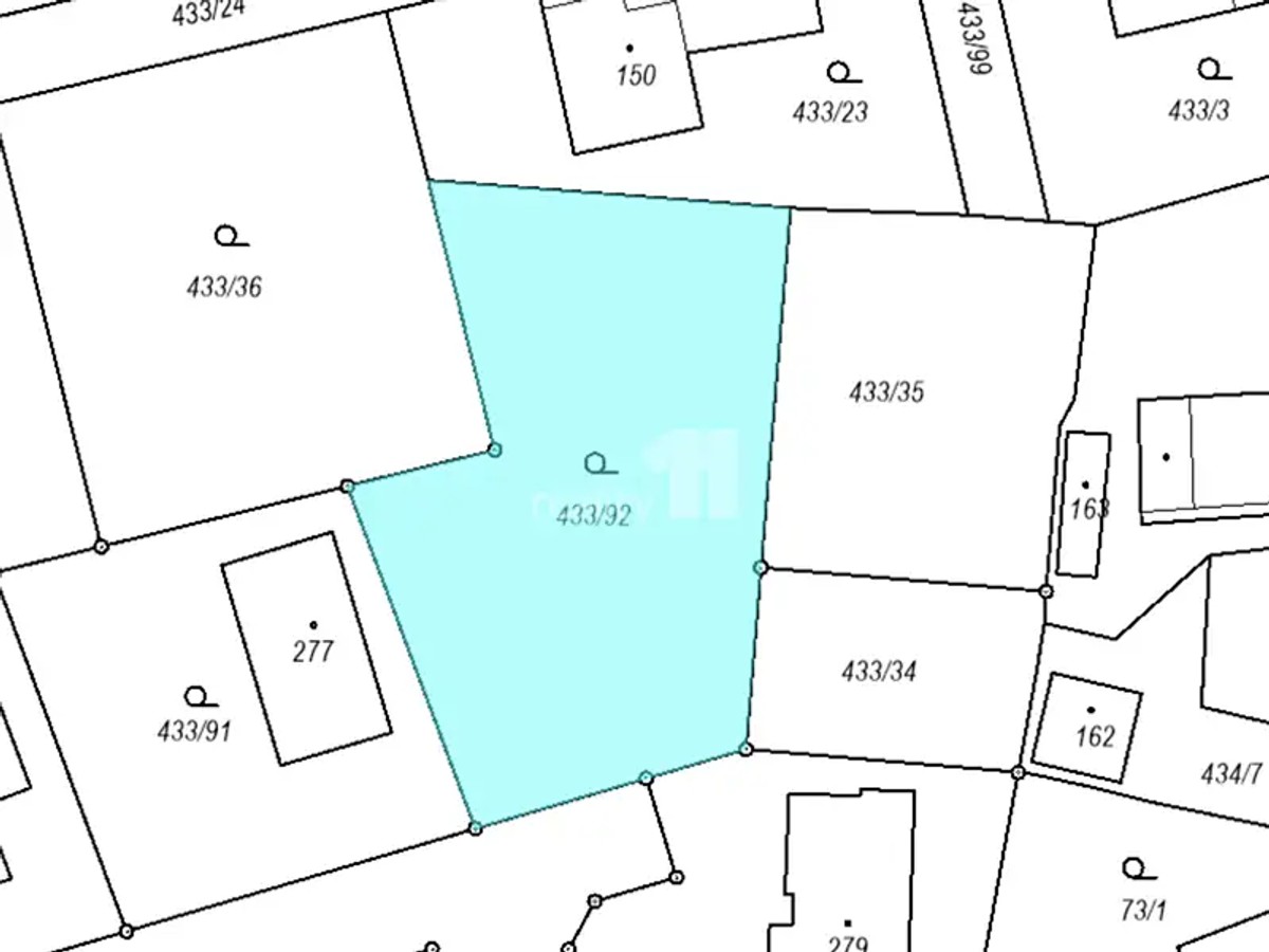 Prodej stavebního pozemku 1200 m²
