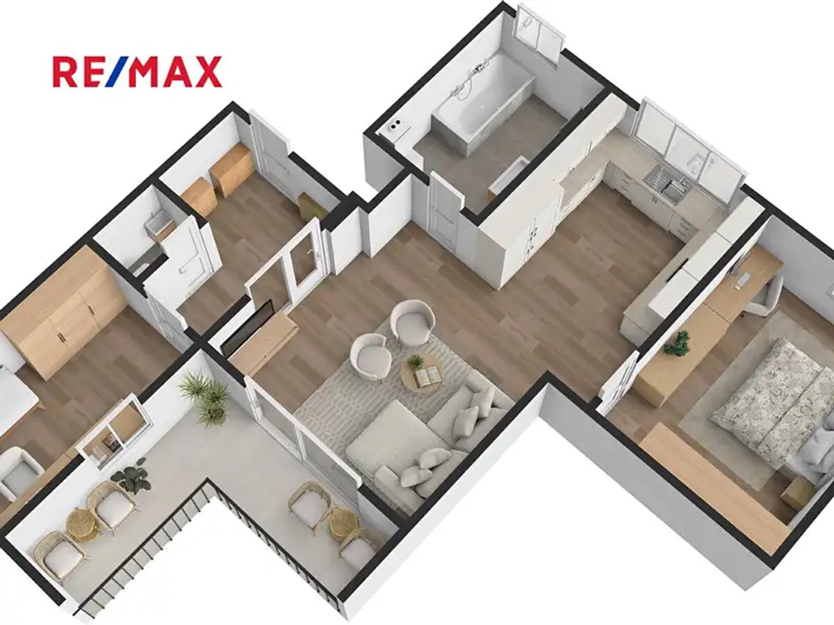 Prodaný byt 3+kk 72 m²
