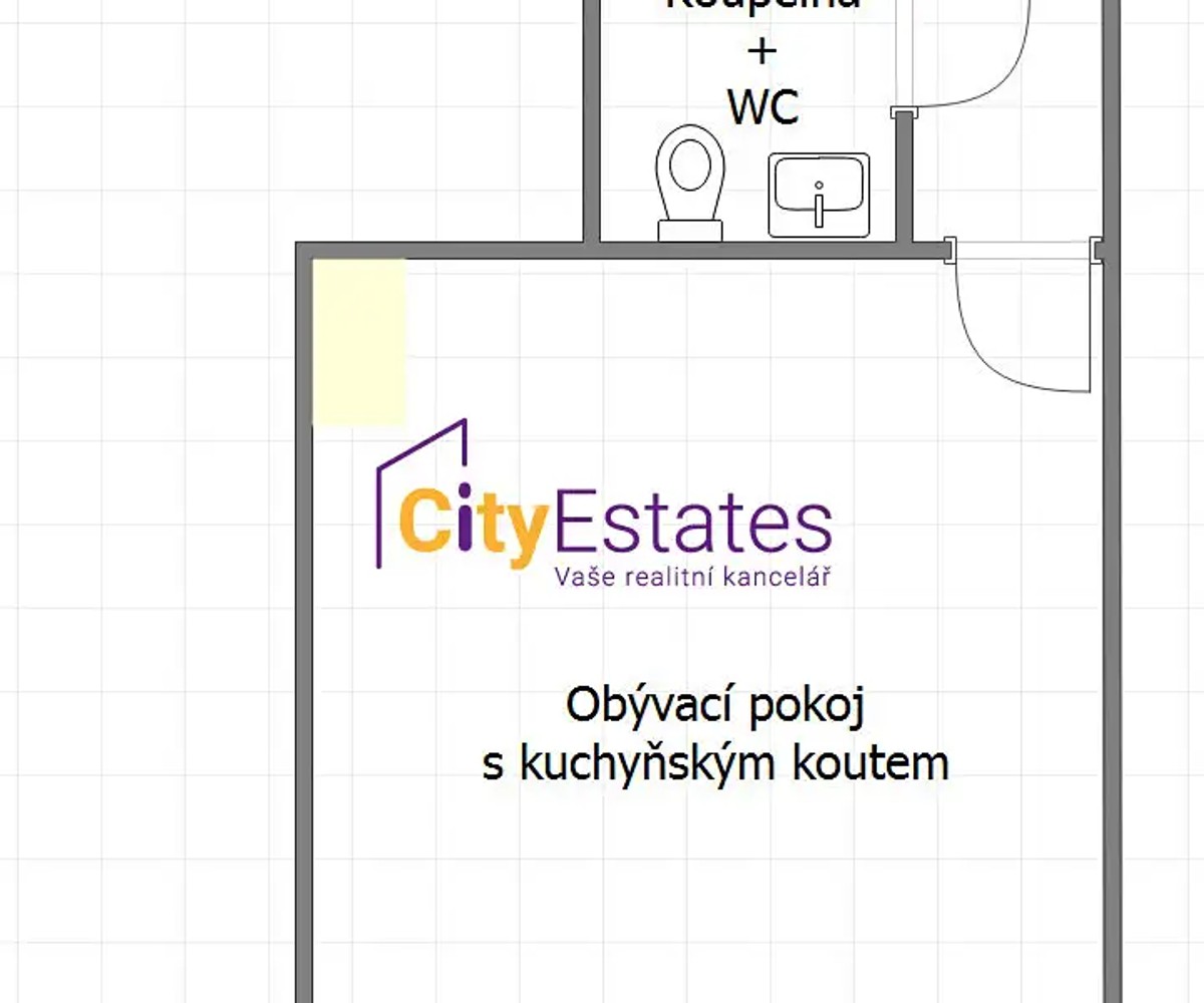 Prodej bytu 1+kk 41 m²