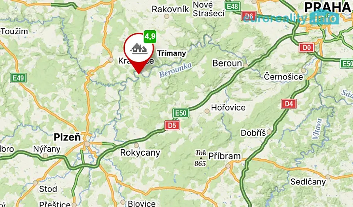 Prodej stavebního pozemku 770 m²