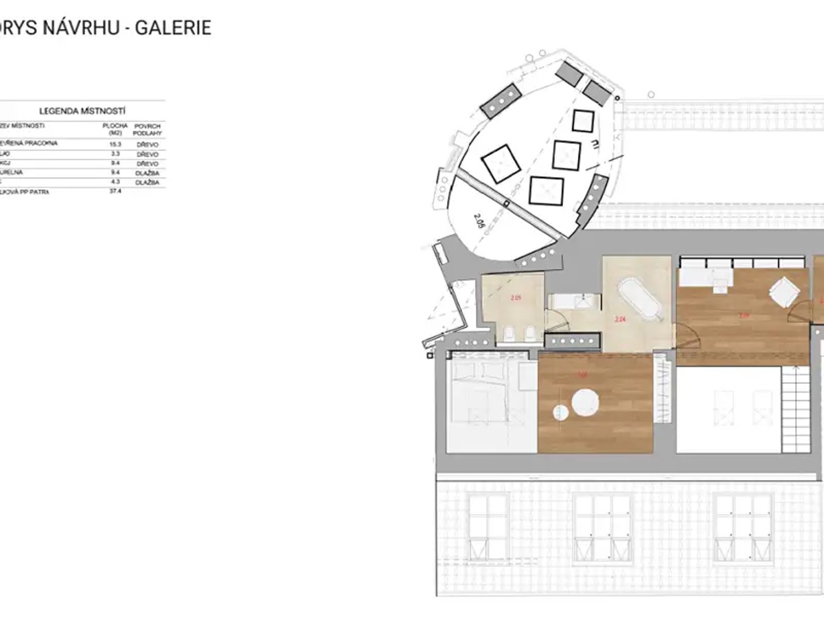 Prodej bytu 4+kk 200 m²
