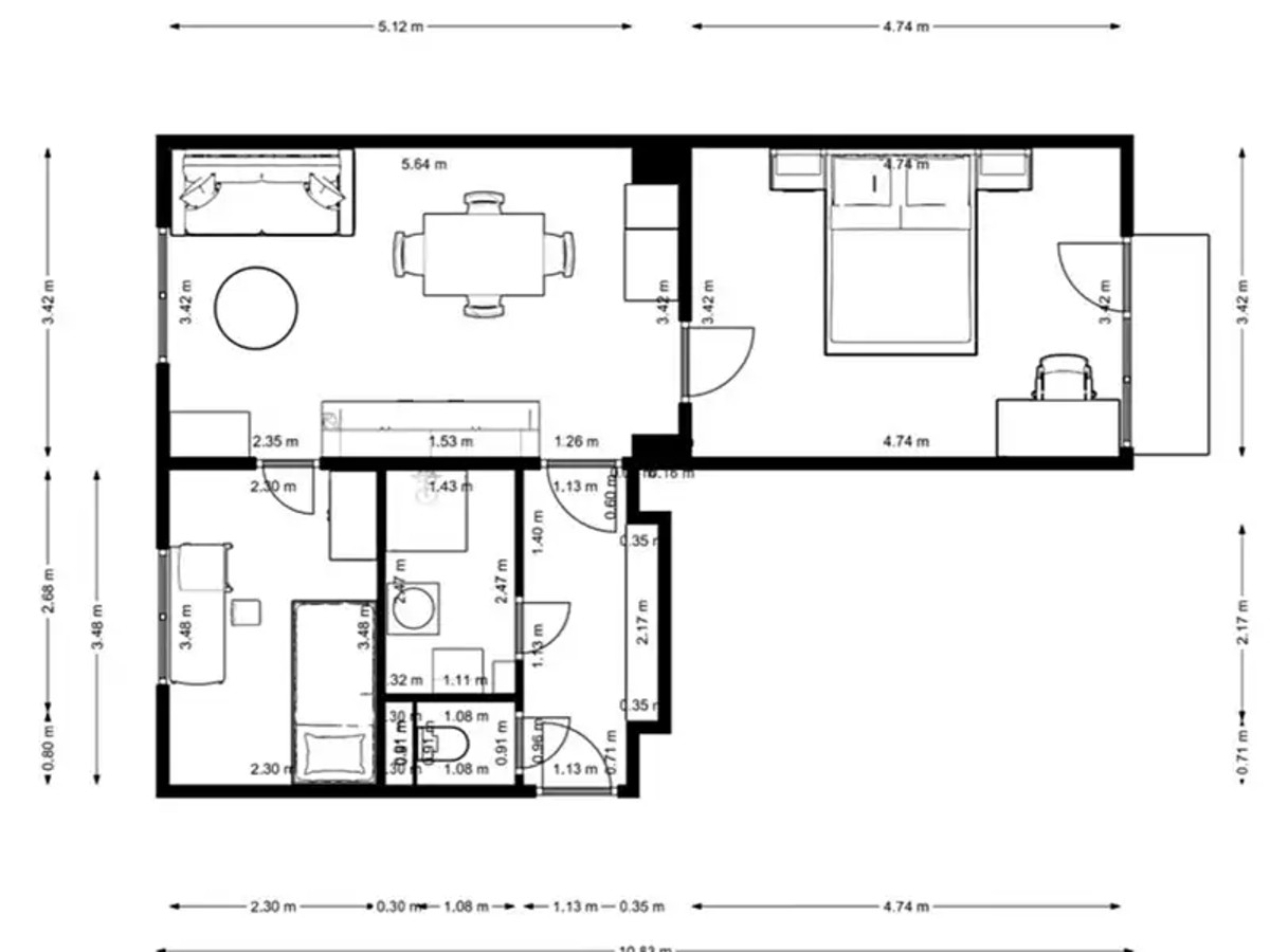 Prodej bytu 3+kk 58 m²