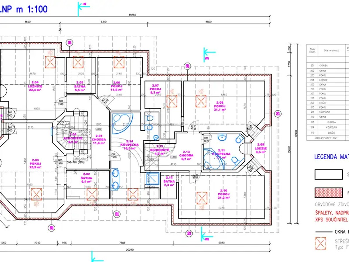 Prodej domu 440 m², pozemek 698 m²