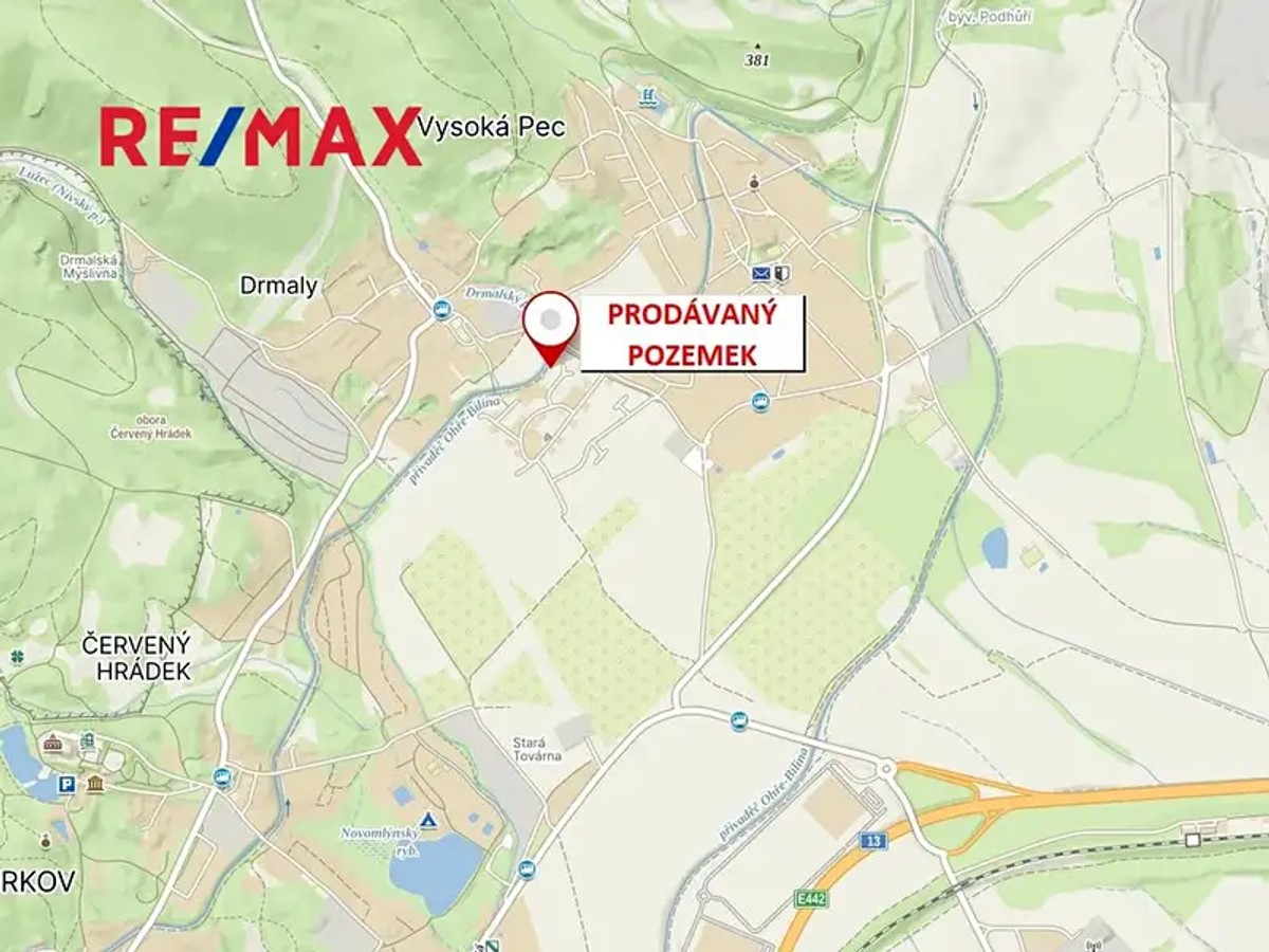 Prodej stavebního pozemku 1109 m²