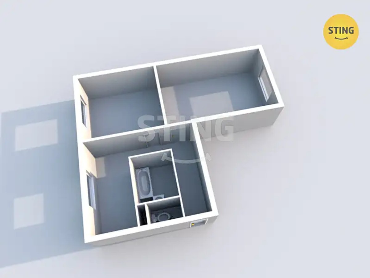 Prodej bytu 2+1 59 m²