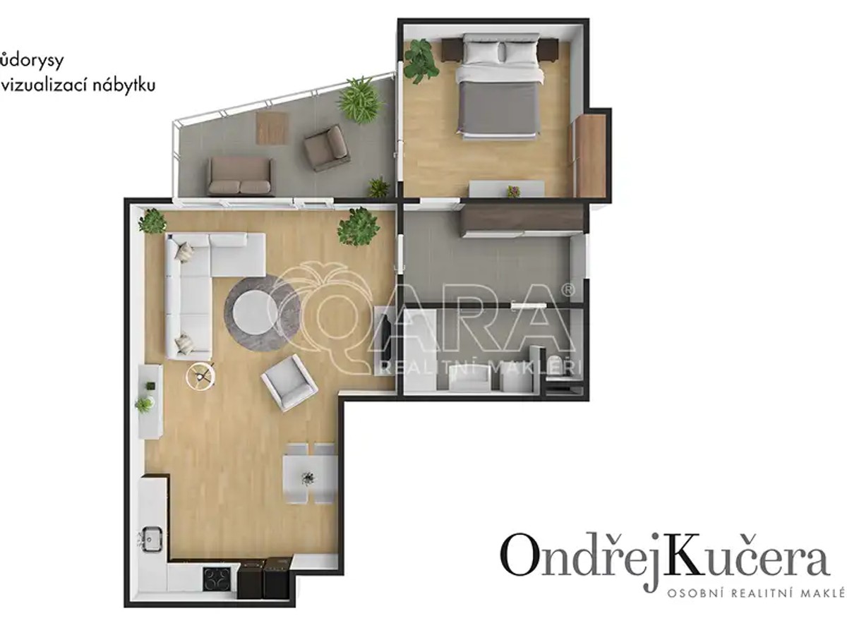 Prodaný byt 2+kk 75 m²
