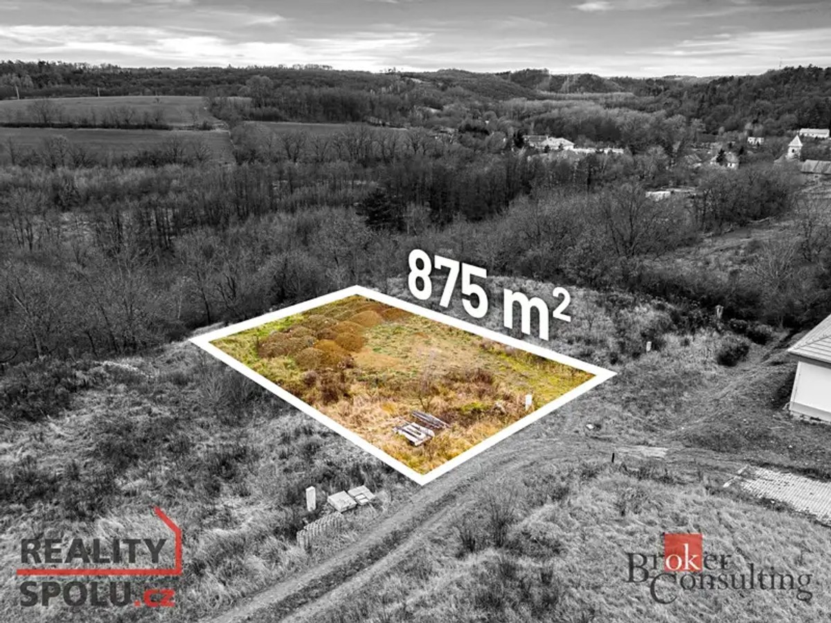 Prodej stavebního pozemku 875 m²