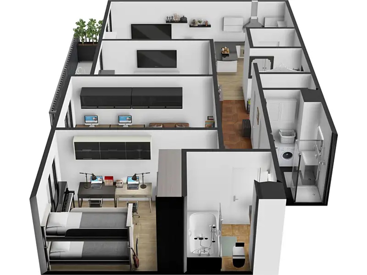 Prodej bytu 4+kk 100 m²