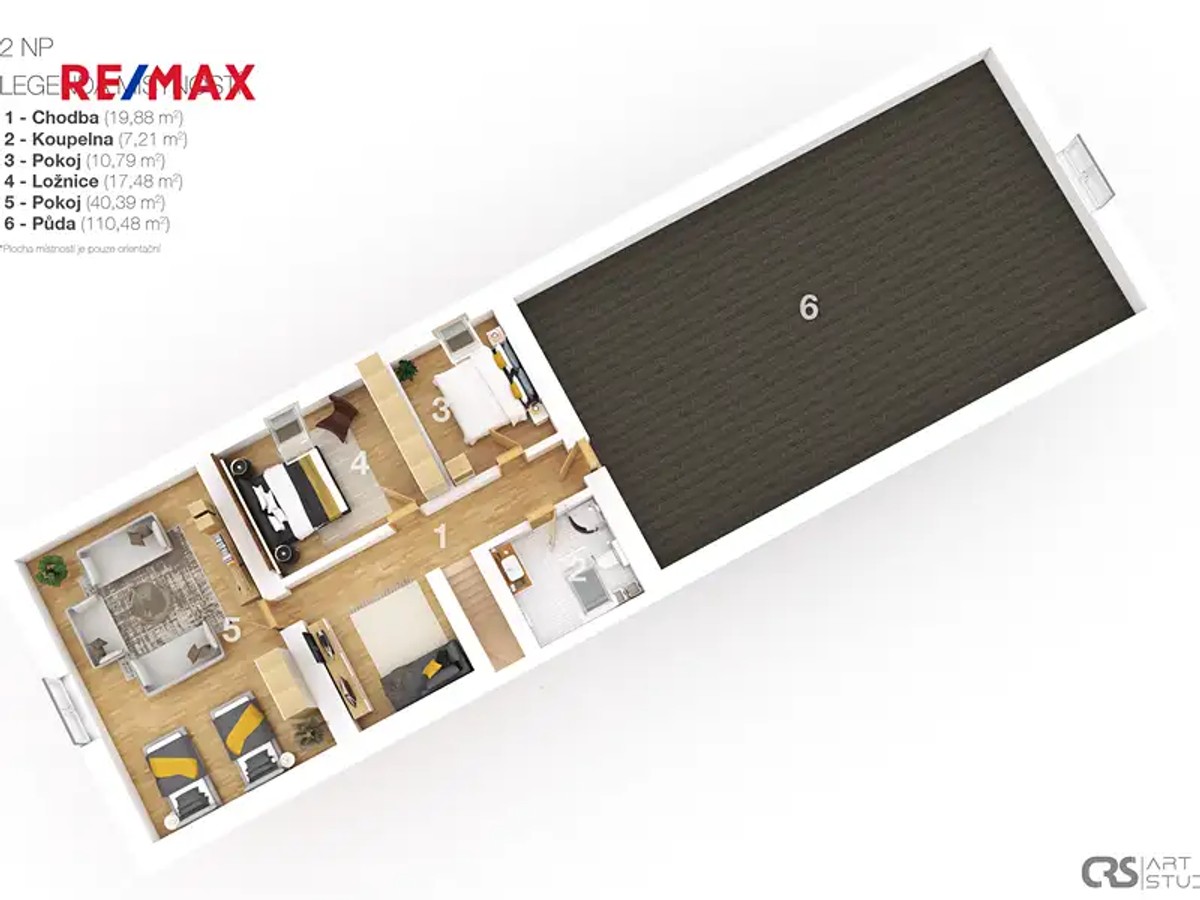 Prodej domu 460 m², pozemek 4142 m²
