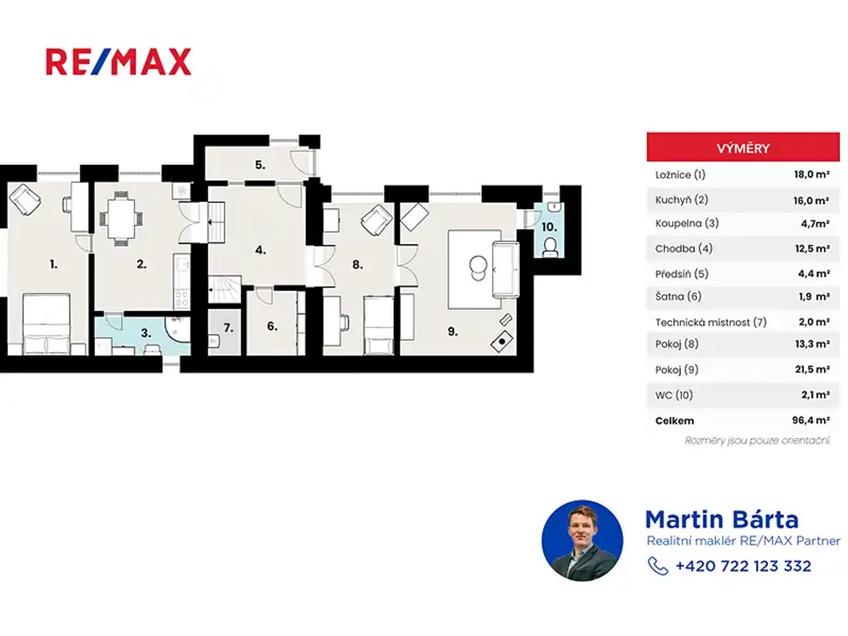 Prodej domu 96 m², pozemek 763 m²