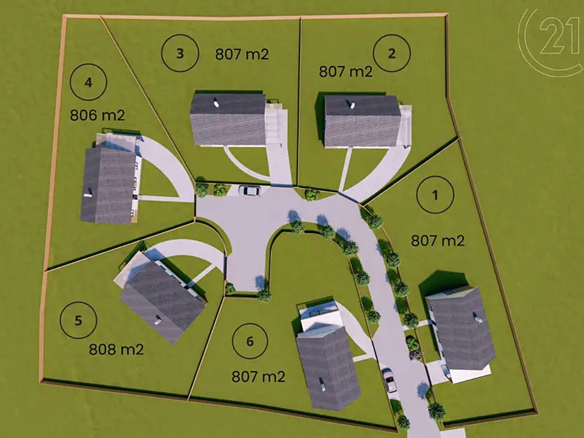 Prodej stavebního pozemku 807 m²