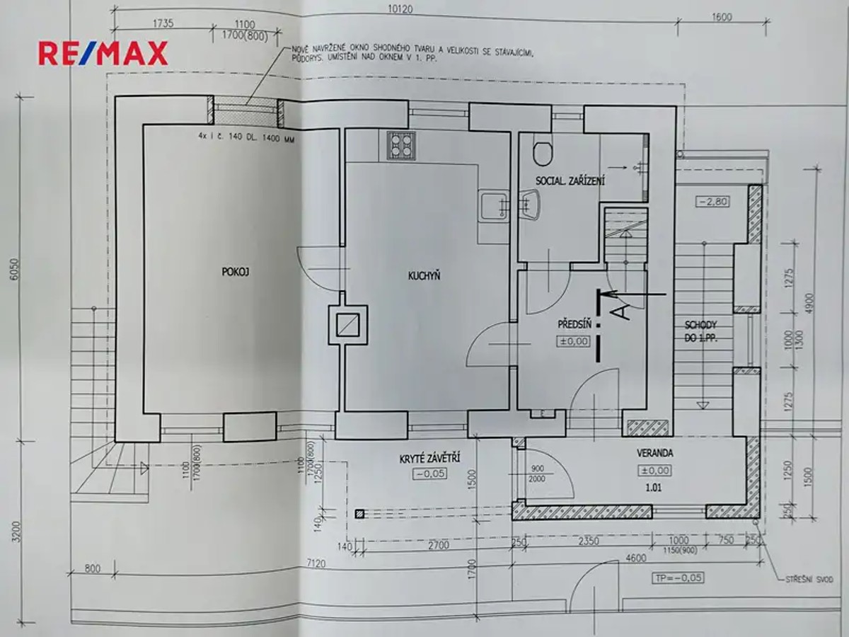 Prodaný dům 123 m², pozemek 513 m²