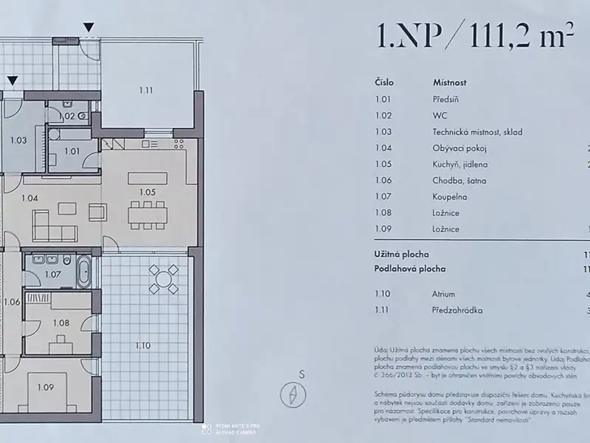 Prodej bytu 3+kk 111 m²